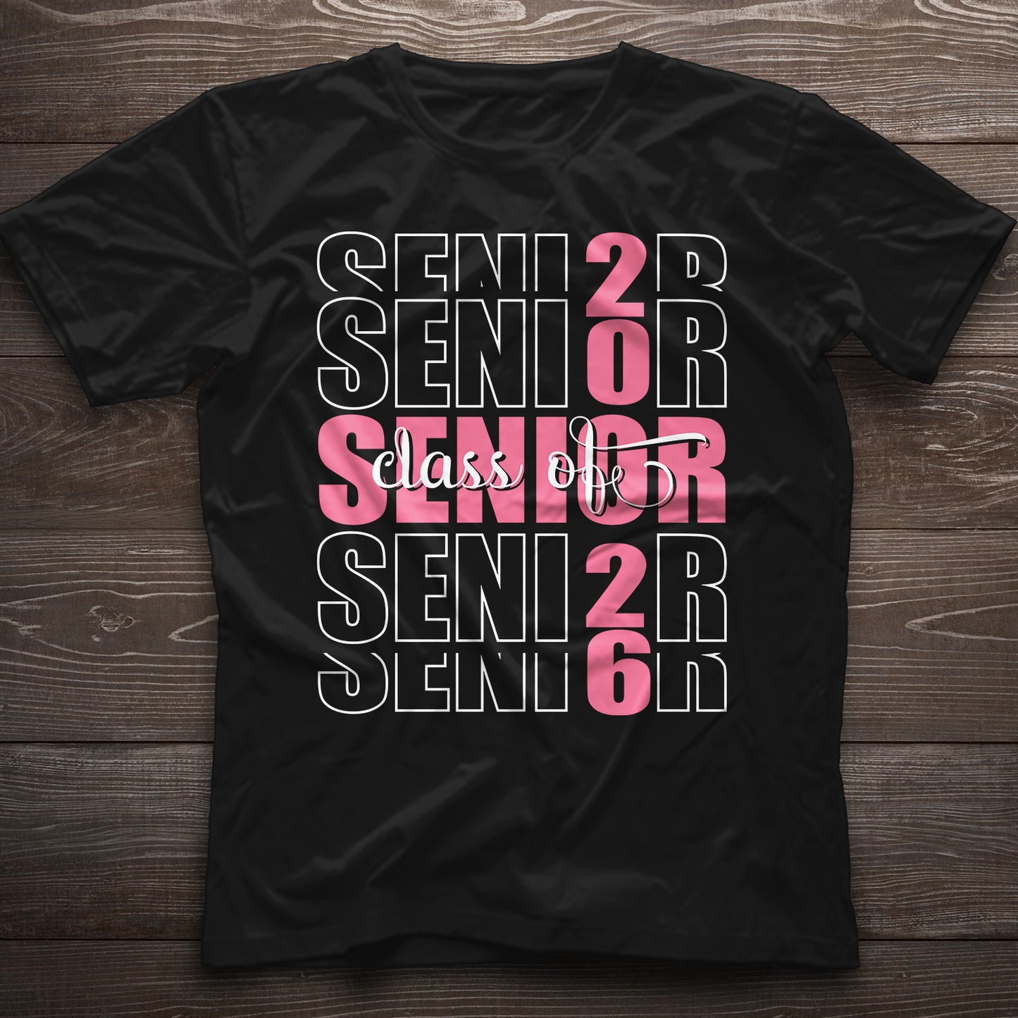 Class of 2026 Senior T-Shirt – Trendy Graduation Shirt for High School Seniors