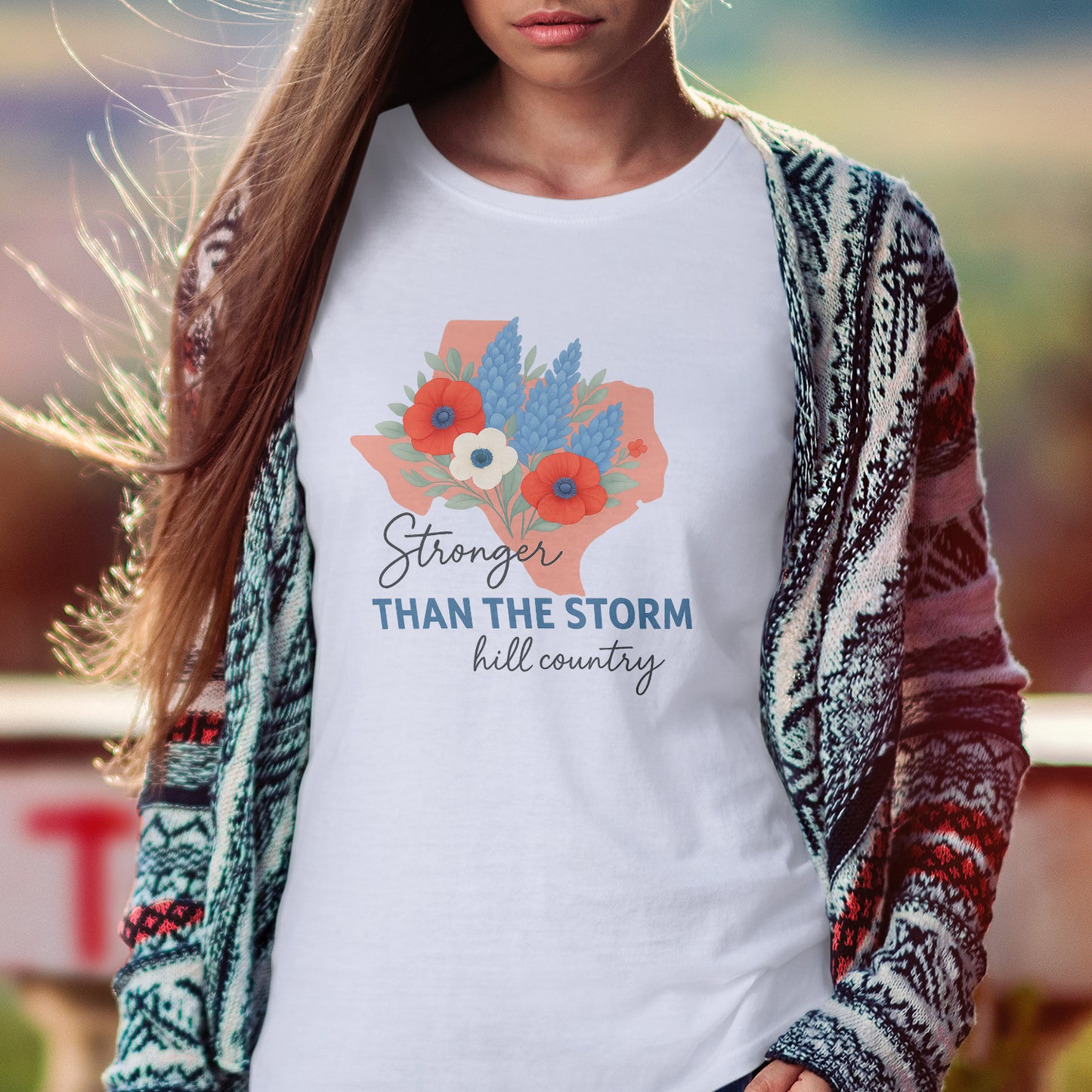 Texas Strong "Come Hell or High Water" T-Shirt β Lone Star Pride Apparel