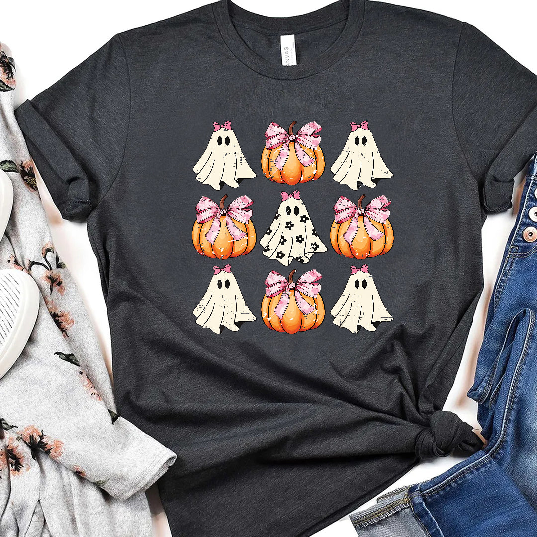 Spooky Season Women's Graphic Tees β Cute Ghost Halloween Shirts