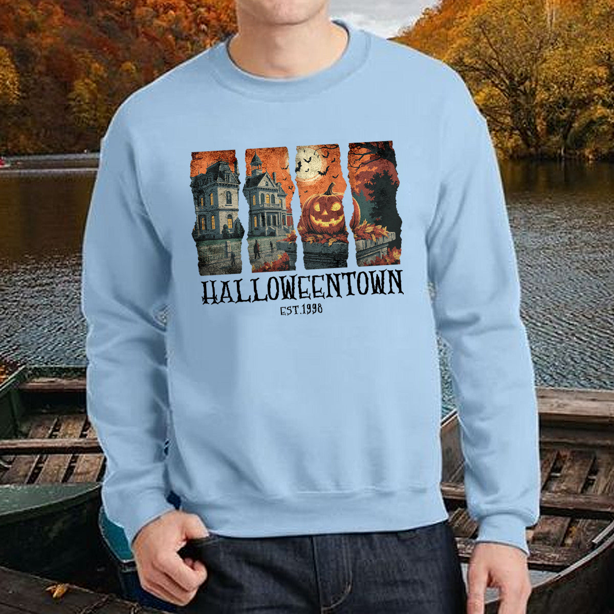 Halloweentown Sweatshirt – Vintage Halloween Crewneck Pullover