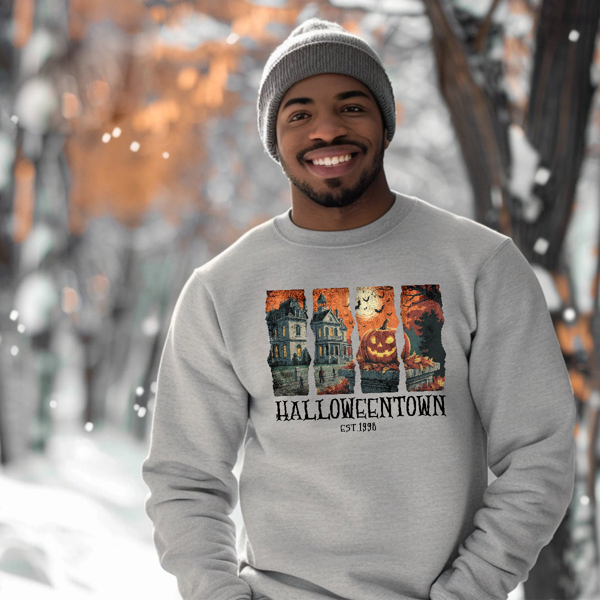 Halloweentown Sweatshirt – Vintage Halloween Crewneck Pullover