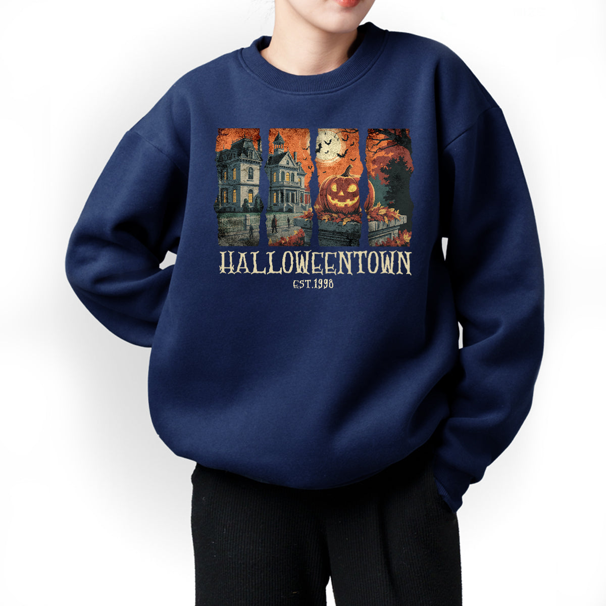 Halloweentown Sweatshirt – Vintage Halloween Crewneck Pullover
