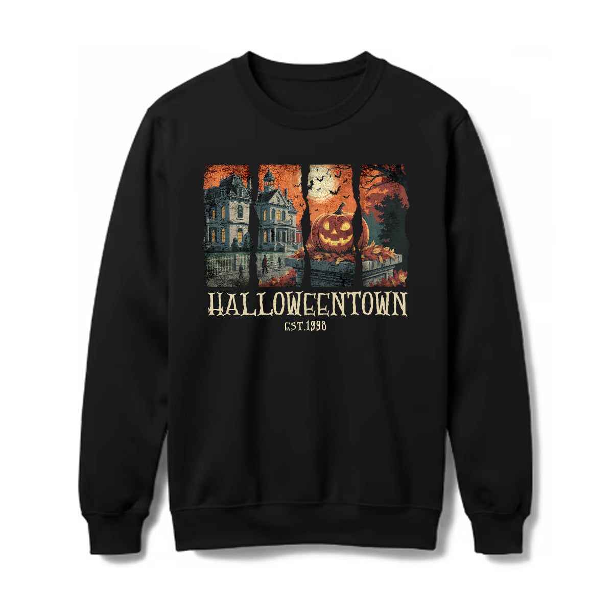 Halloweentown Sweatshirt – Vintage Halloween Crewneck Pullover