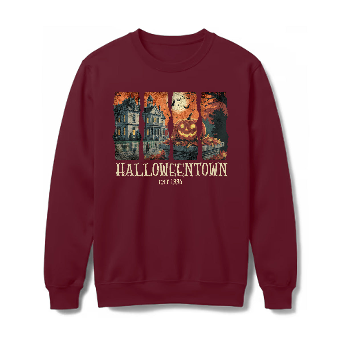 Halloweentown Sweatshirt – Vintage Halloween Crewneck Pullover