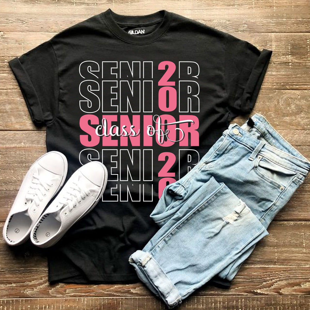 Class of 2026 Senior T-Shirt – Trendy Graduation Shirt for High School Seniors