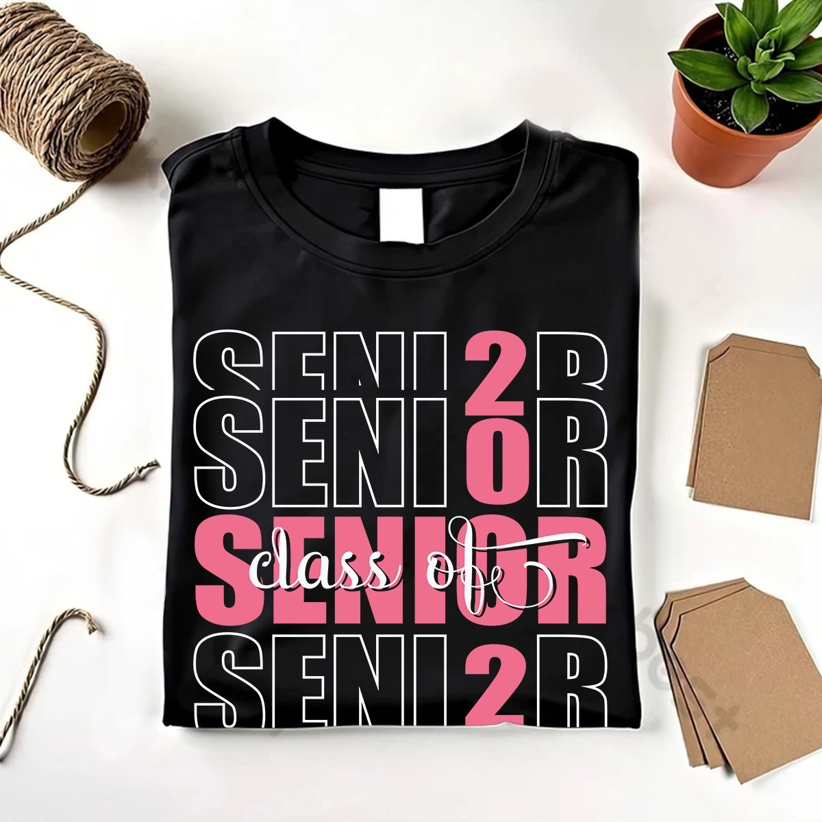 Class of 2026 Senior T-Shirt – Trendy Graduation Shirt for High School Seniors