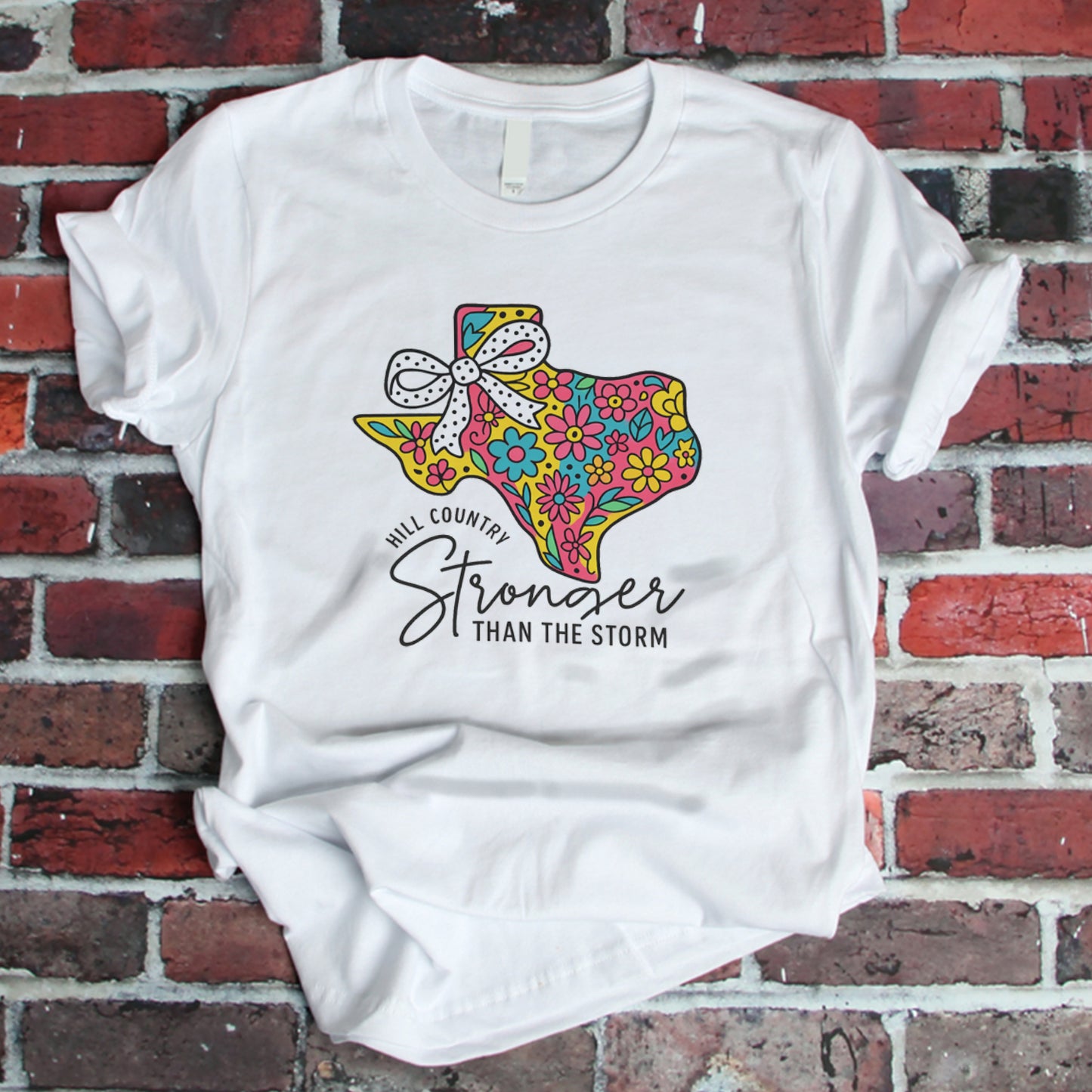 Texas Strong "Come Hell or High Water" T-Shirt β Lone Star Pride Apparel