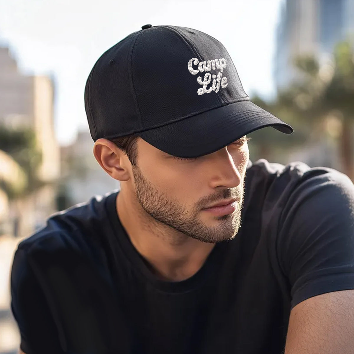 Life is Better Around the Camp Life Hat – Camping Trucker Cap for Outdoor Lovers