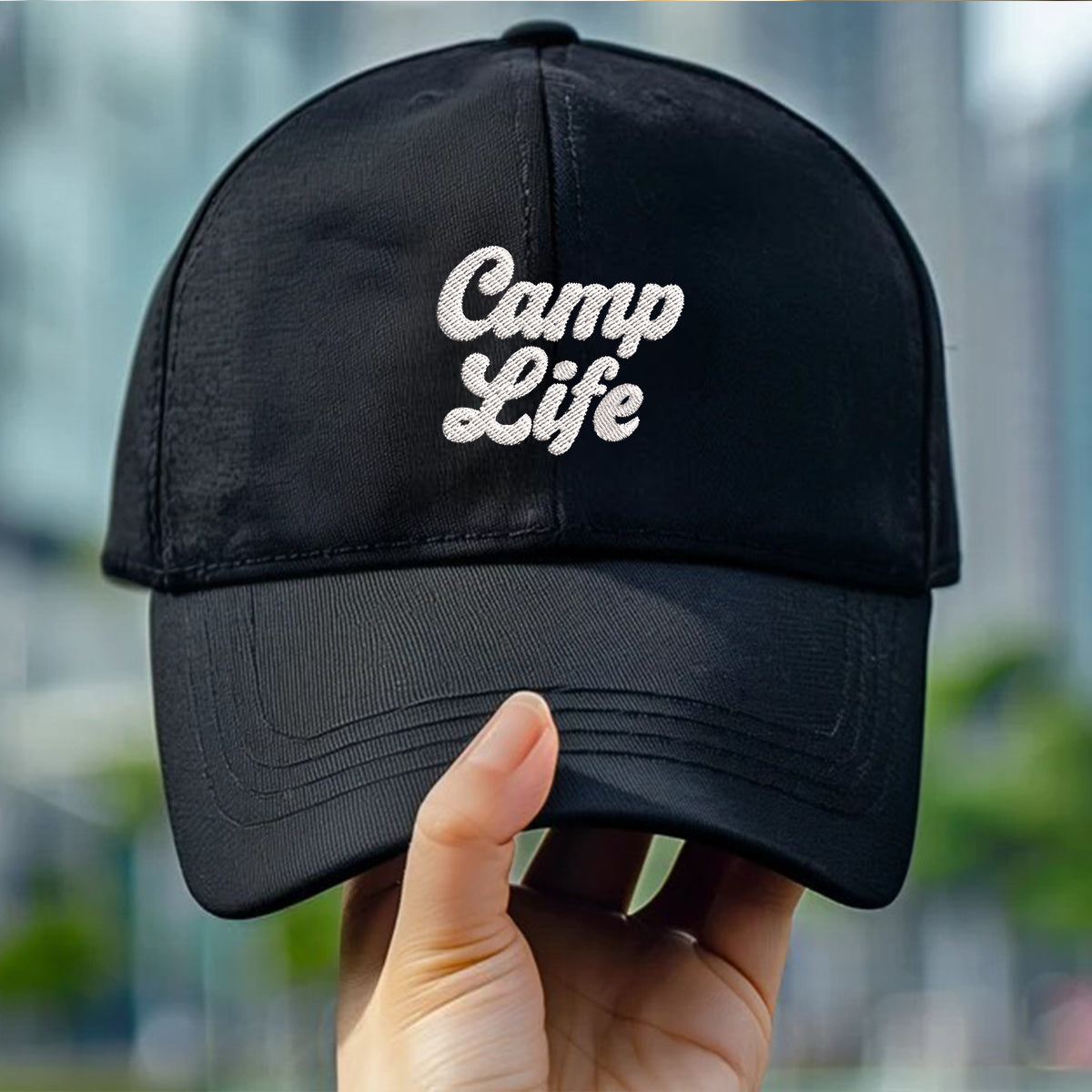 Life is Better Around the Camp Life Hat – Camping Trucker Cap for Outdoor Lovers
