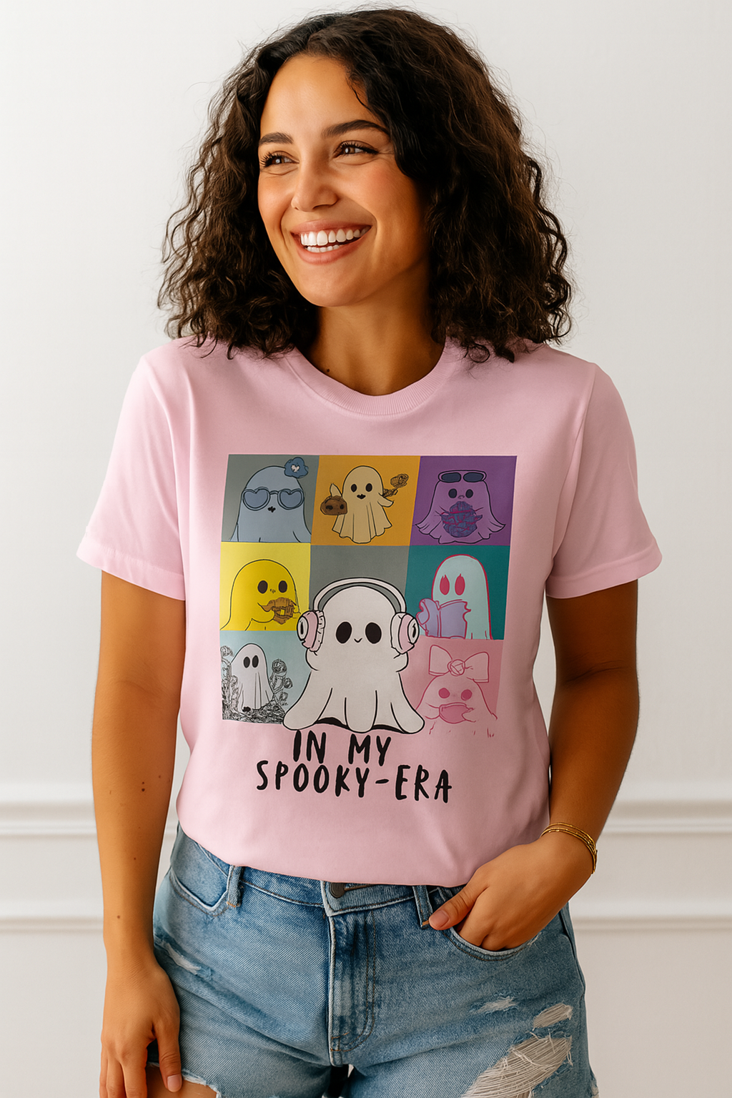 Spooky Season Women's Graphic Tees β Cute Ghost Halloween Shirts