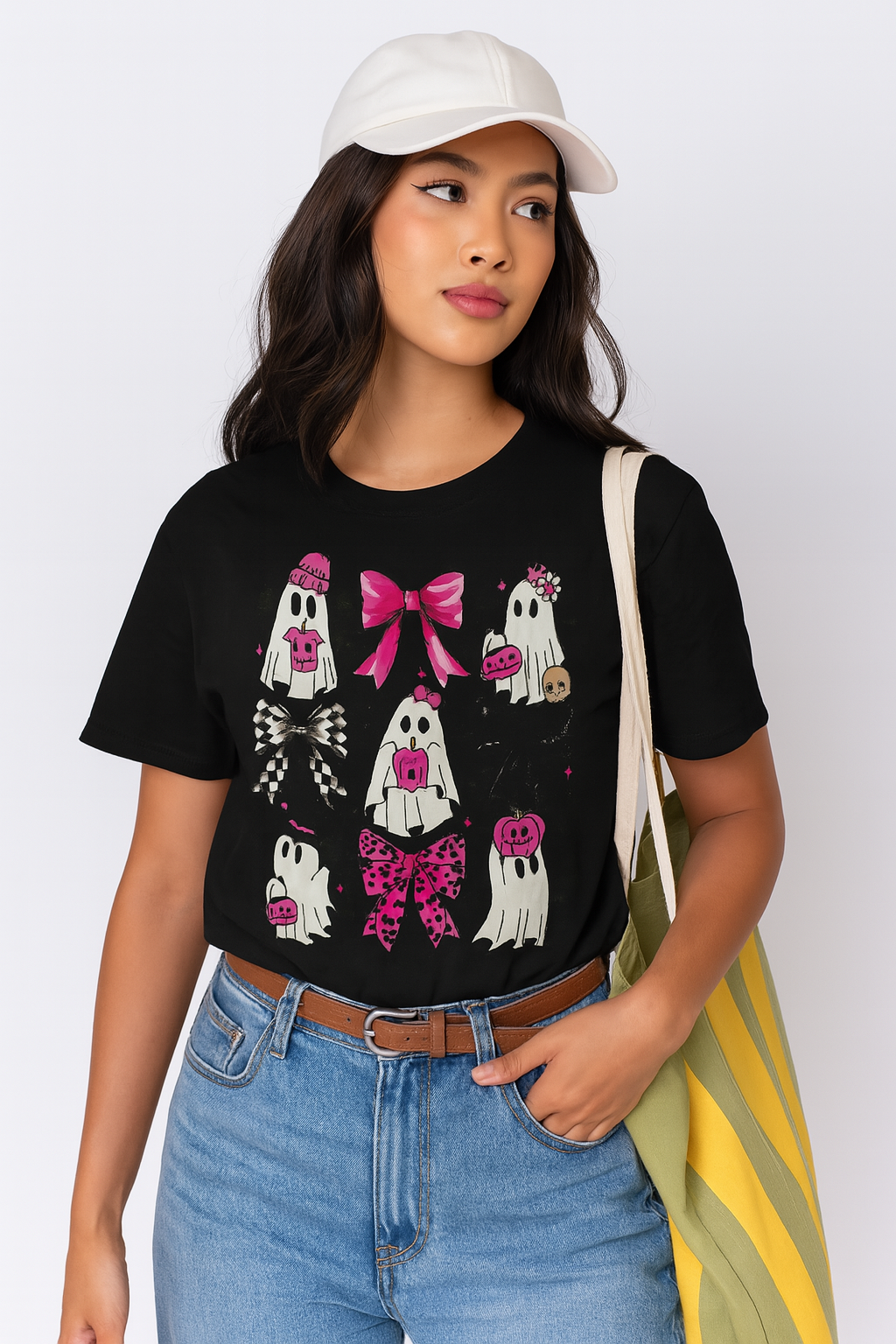 Spooky Season Women's Graphic Tees β Cute Ghost Halloween Shirts