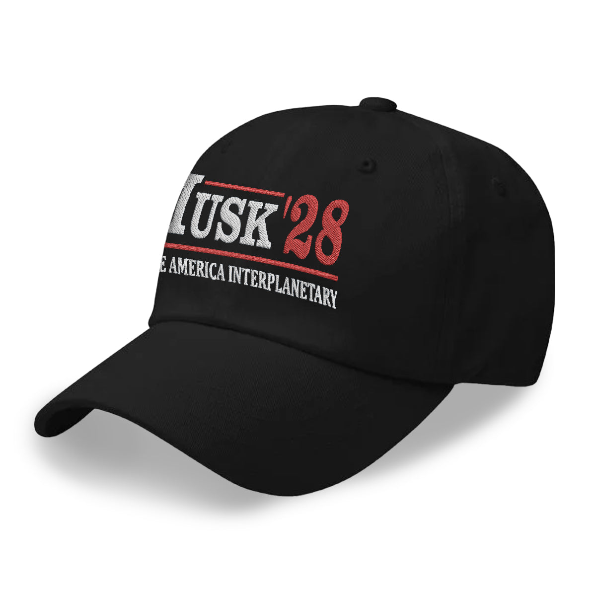 Musk '28 Classic Embroidered Hat – Make America Interplanetary