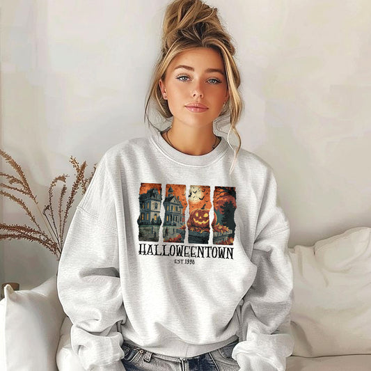 Halloweentown Sweatshirt – Vintage Halloween Crewneck Pullover